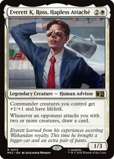 Everett K Ross Hapless Attache #13