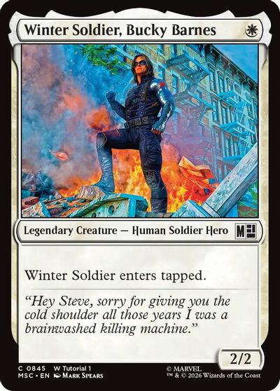 Winter Soldier, Bucky Barnes (0845)