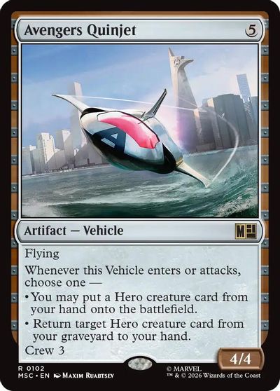Avengers Quinjet #102