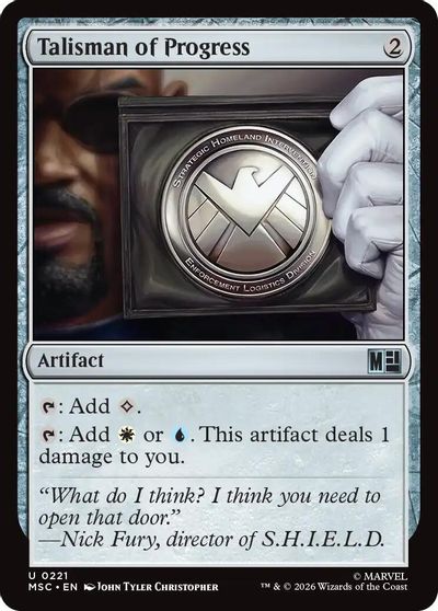 Talisman of Progress #221