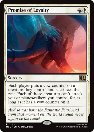 Promise of Loyalty Surge Foil #142