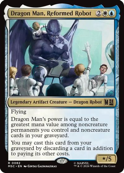 Dragon Man Reformed Robot #82