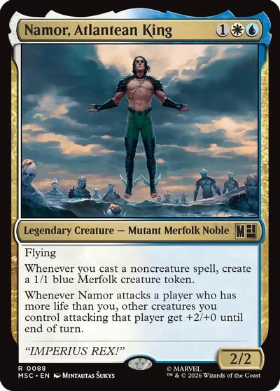 Namor Atlantean King #88