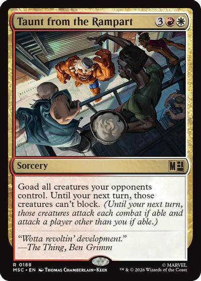 Taunt from the Rampart #188