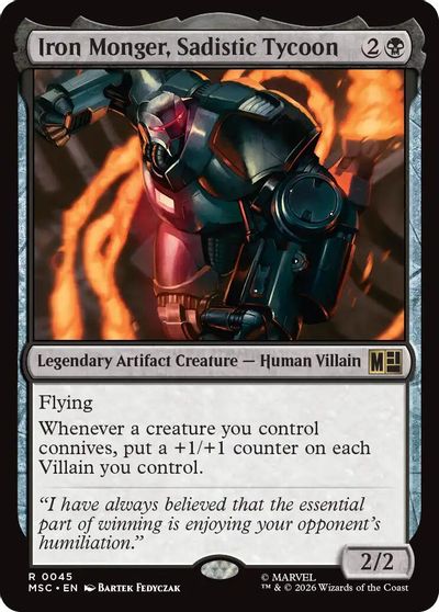 Iron Monger Sadistic Tycoon Surge Foil #45