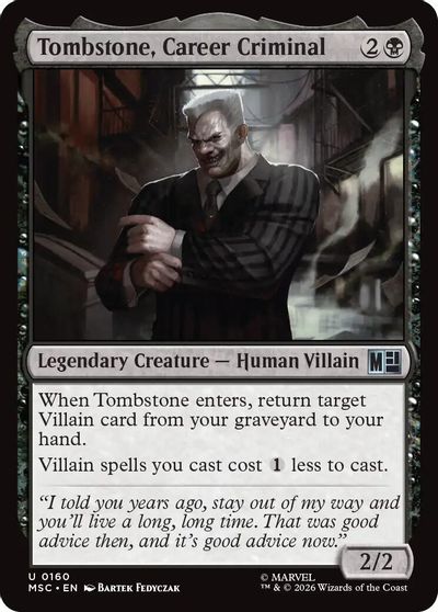 Tombstone Career Criminal 0160 Surge Foil #160