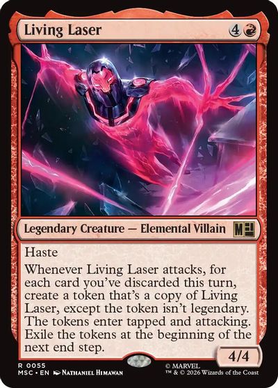 Living Laser Surge Foil #55
