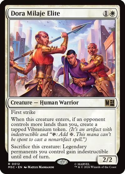 Dora Milaje Elite #12