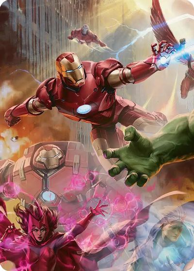 Iron Man Futurist Paragon Art Card #1