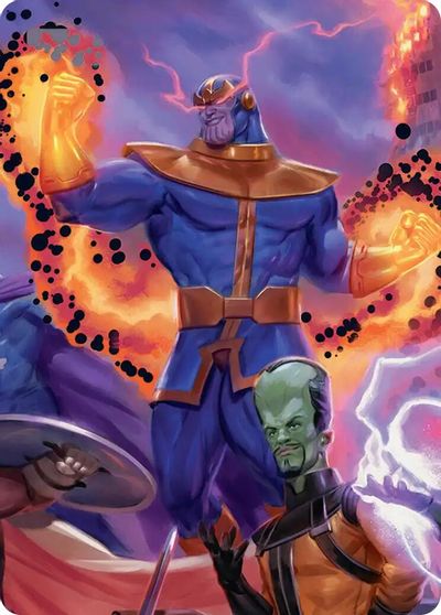 Thanos Deaths Consort Art Card #8