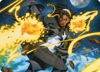 Photon Mighty Marvel Art Card #34