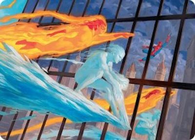 Iceman and Firestar #45