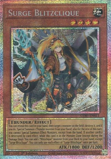 Surge Blitzclique [Starlight Rare] CORI-EN011
