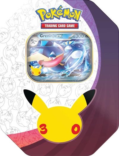 30th Celebration Tin [Greninja ex] Booster Box