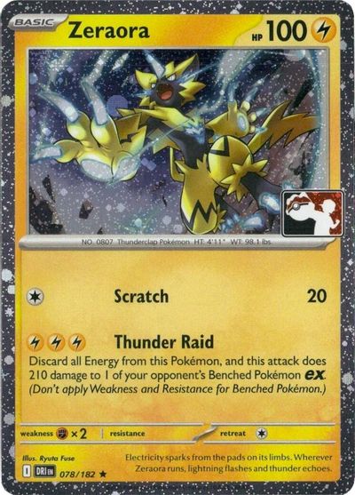 Zeraora [Prize Pack Cosmos Holo] #78