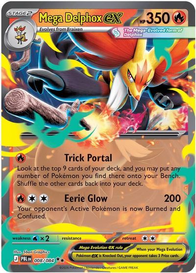 Mega Delphox ex #8