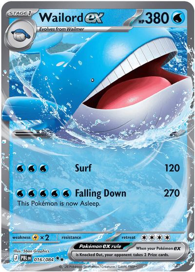 Wailord ex #16