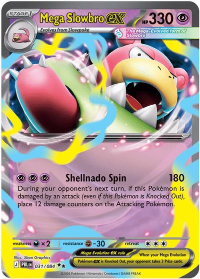 Mega Slowbro ex #31