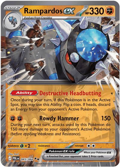 Rampardos ex #45