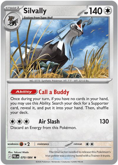 Silvally [Reverse Holo] #70