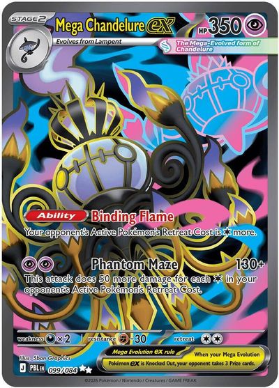 Mega Chandelure ex #99