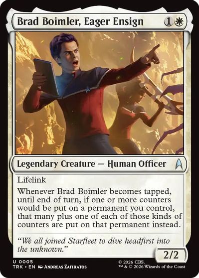 Brad Boimler Eager Ensign