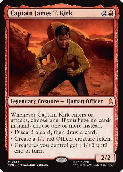 Captain James T Kirk