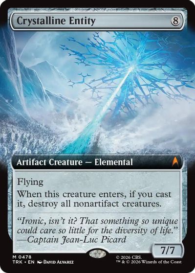 Crystalline Entity Extended Art
