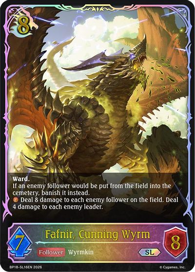 Fafnir, Cunning Wyrm (SL)