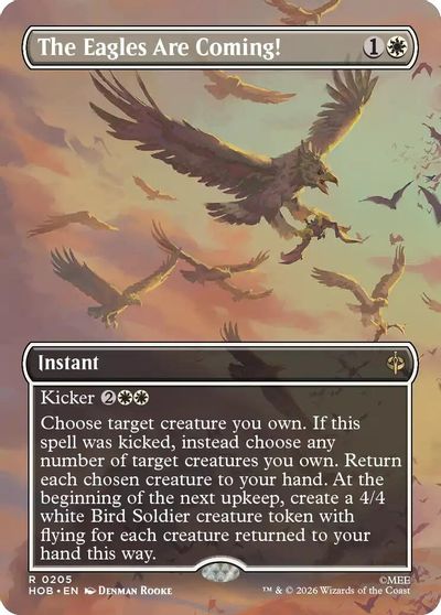 The Eagles Are Coming Borderless #205