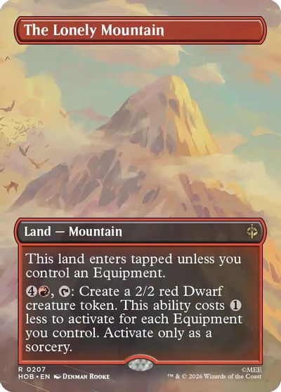 The Lonely Mountain Borderless 0207 #207