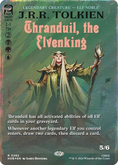 Thranduil the Elvenking Borderless Surge Foil #282