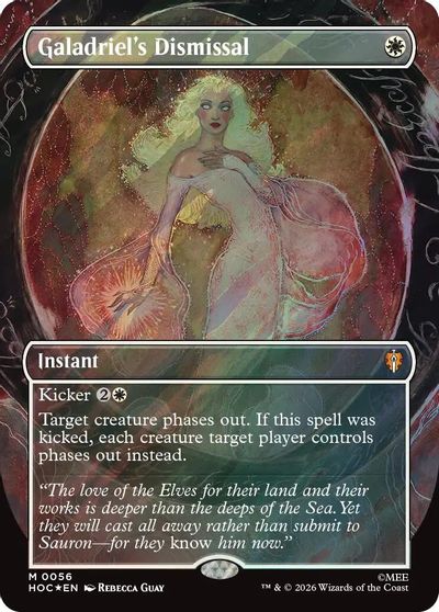 Galadriels Dismissal Borderless Surge Foil