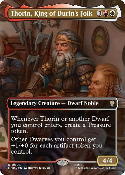 Thorin, King of Durin's Folk (Borderless)