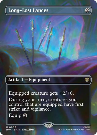 Long Lost Lances Borderless #7