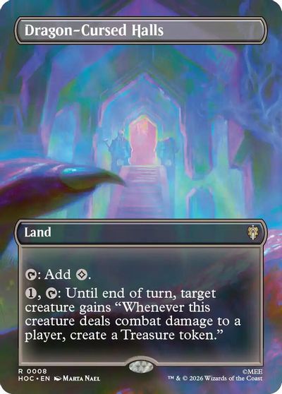 Dragon Cursed Halls Borderless #8