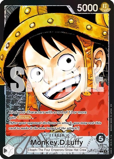 Monkey.D.Luffy [Alternate Art] OP17-079