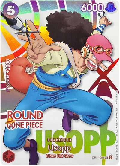 Usopp Round 1 Promo #OP11-003