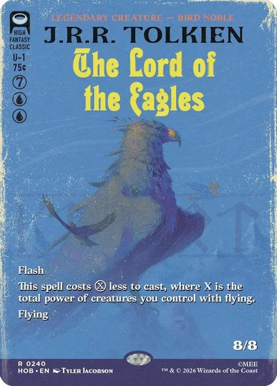 The Lord of the Eagles Borderless #240