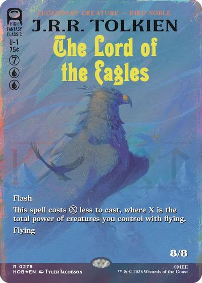 The Lord of the Eagles Borderless Surge Foil #276