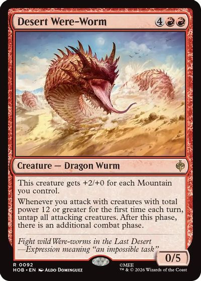Desert Were Worm #92
