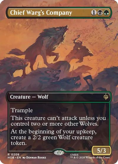 Chief Wargs Company Borderless #208