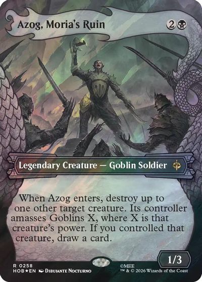 Azog, Moria's Ruin [Showcase Foil] #258