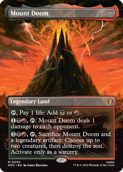 Mount Doom Borderless #50