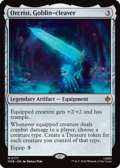 Orcrist Goblin cleaver #177