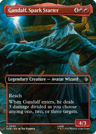 Gandalf Spark Starter Borderless #203
