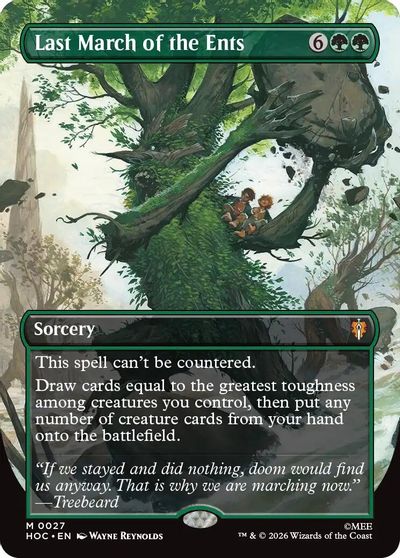 Last March of the Ents Borderless #27