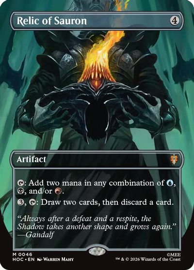 Relic of Sauron Borderless #46
