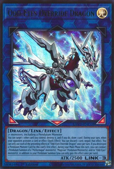 Odd Eyes Override Dragon #LAVD-ENO38