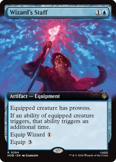Wizards Staff Extended Art #294